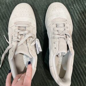 Adidas Beige Calabasas Yeezy Suede Sneakers